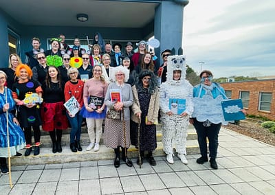 DPS Staff dressed up in costumes for Book Week 2022